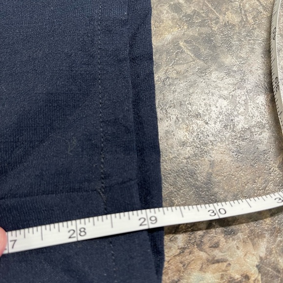 Airmenty women’s 2XL Navy Blue Trouser Pants Elastic Waist Drawstring - Picture 4 of 5